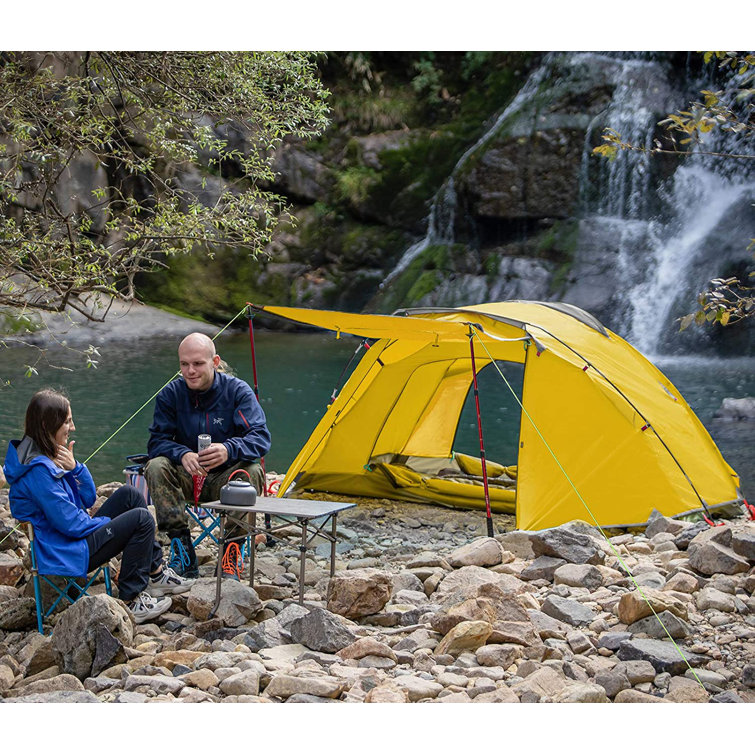 Tent with built in cheap bed